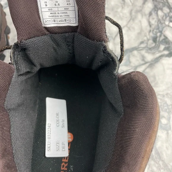 Merrell Men's Brown Hiking Boots - Picture 5 of 12